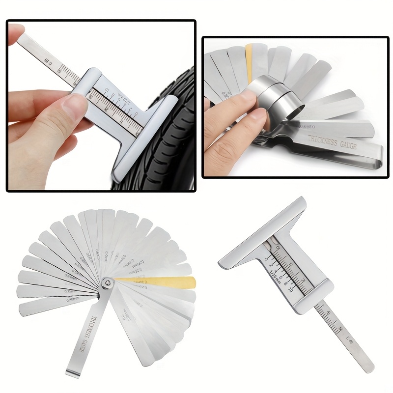 Acouto Brake Pad Measuring Tool Car Brake Pad Tester - View #7