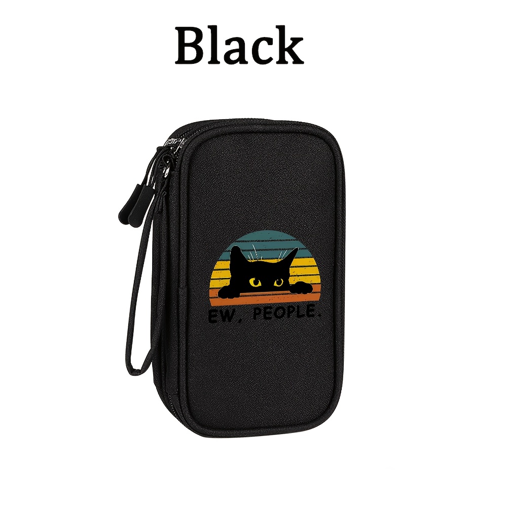 TEMU Borsa e scatola organizzatrice per cavi - 1 pz Custodia multifunzionale, Borsa organizzatrice digitale da viaggio, Pu簷 contenere caricabatterie,