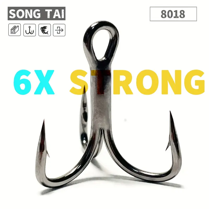 12pcs box high quality 6x reinforced high strength treble - Temu Mauritius 12pcs box high quality 6x reinforced high strength treble - Temu Mauritius