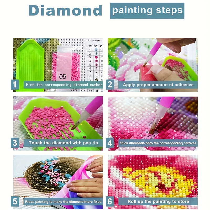 Diy 5d Diamond Painting Kit - Large 15.7x15.7