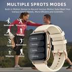 a new large screen smartwatch compatible with android iphone featuring high definition voice calls multiple sports suitable for sports outdoor activities sleep monitoring with a of from