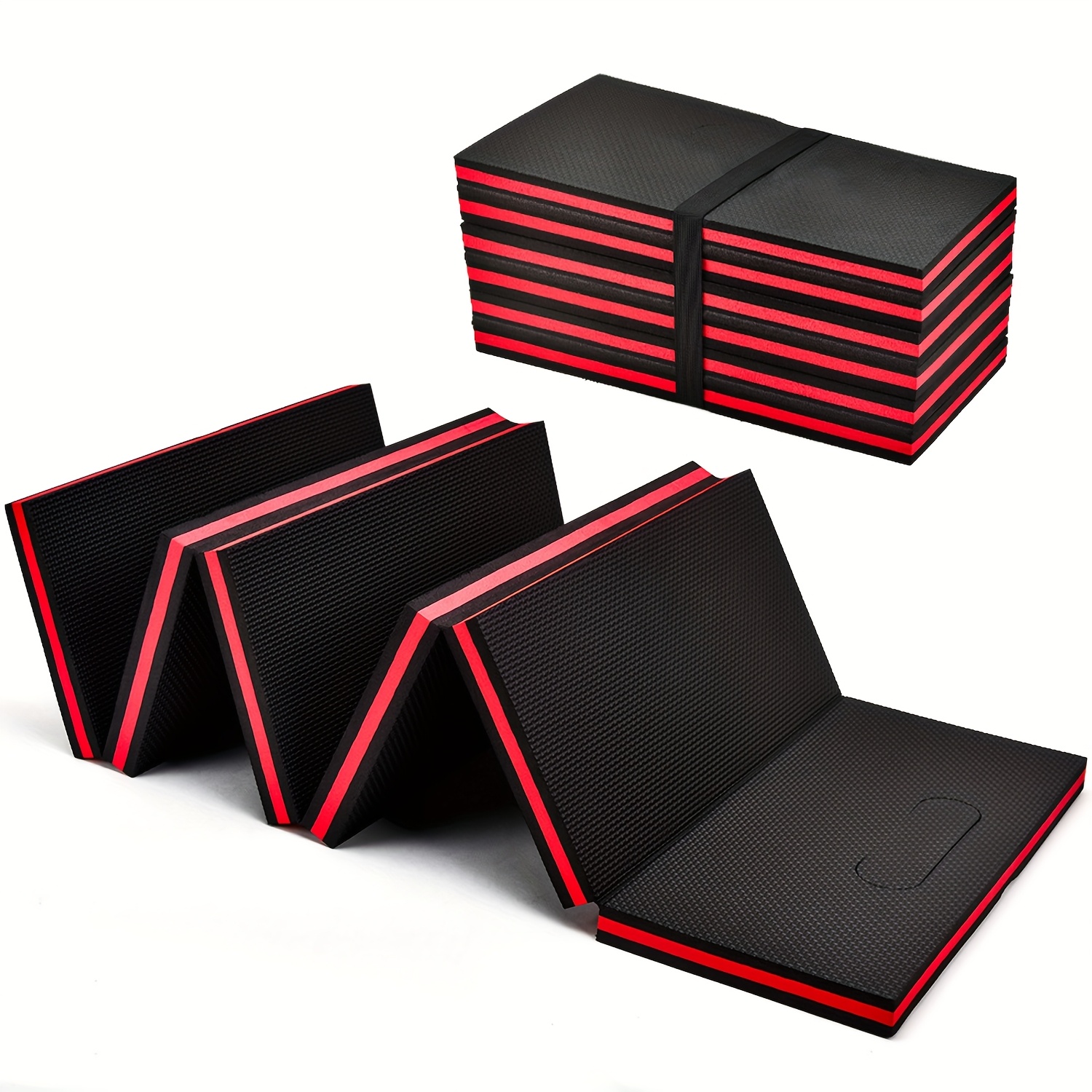 Image of Collapsible Mechanical Mat, Ideal For , Perfect For Garages, Gardening, Home Workouts, Camping, And As Floor & Parking Mats For Garages And Stores