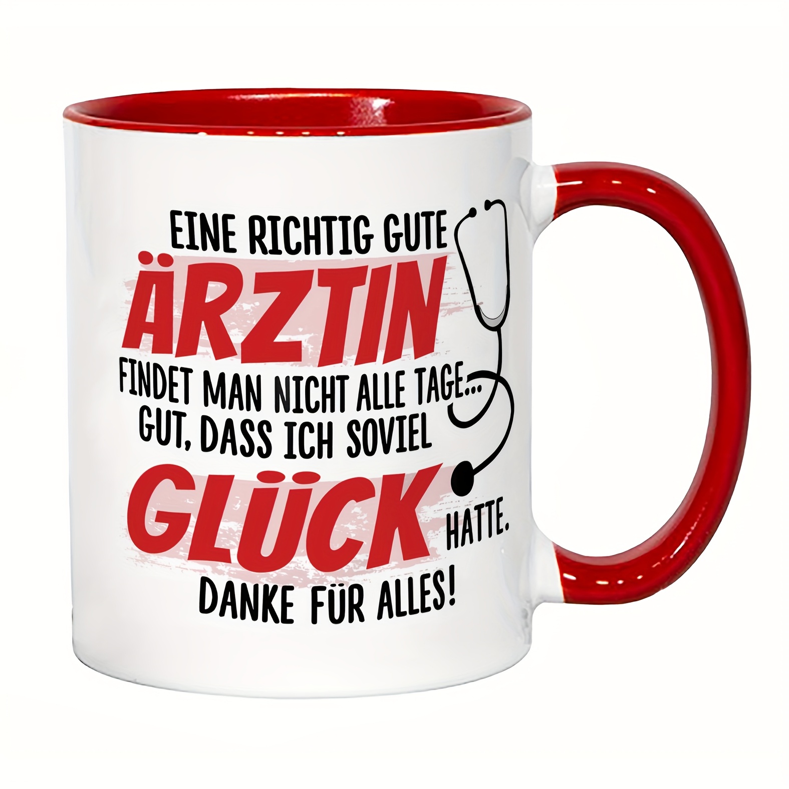 1pc   in ceramica tedesca 8 colori 11oz/325ml - regalo di apprezzamento per   divertente, sicura per il microonde, lavaggio a   solo,   da caffè riutilizzabile con citazione divertente   di stetoscopio, perfetta per professionisti  , accessori per barra del caffè