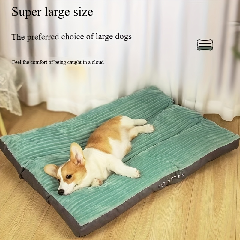 

3xl Orthopedic Dog Bed, Washable Pet Lounge Chair, Made Of Polyester Fiber, Suitable For Large Breeds, Comfortable For Sleeping, All , Extra-large Dog Mat.