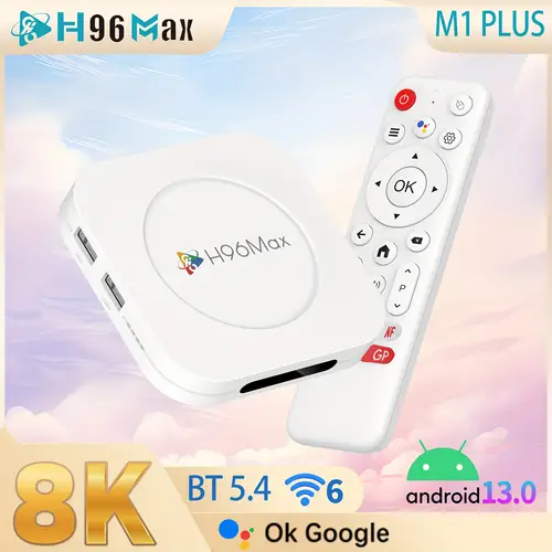 New Box with -Core Chip, 14, WiFi 6, Wireless 5.4, Wireless Voice Remote Control, Supports 4K Video , Decodes 8K Videos, Media Content, in Three : 2G+16G, 4G+32G, 4G+128G.