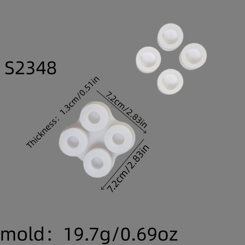 Image of Resin Silicone Mold Balloon Light Candle Holder Mold Resin Decorative Mold Diy Gypsum Candle Holder Ornament Silicone Mold S2348