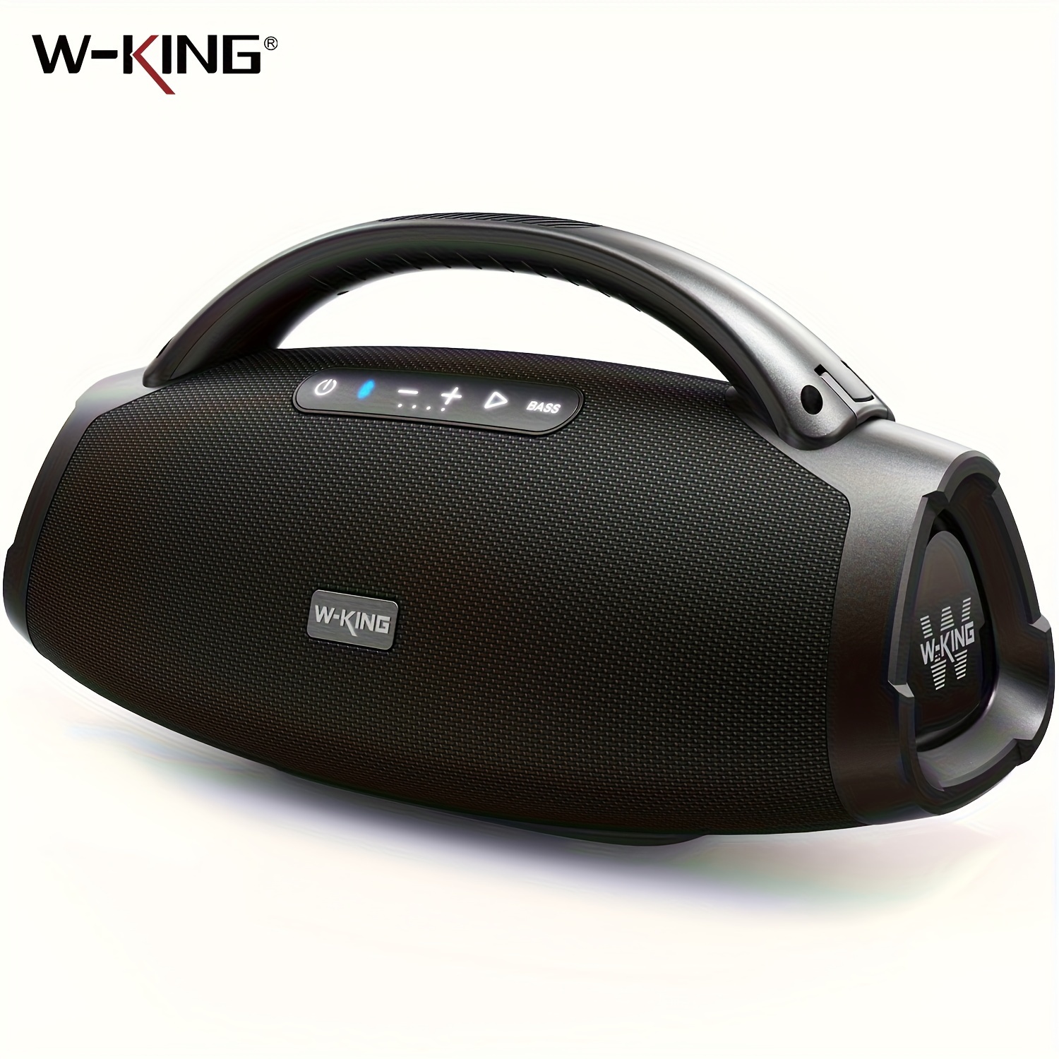 

W-king 250w 200w Rms Portable Wireless Speaker, Massive Bass Party Boombox Wireless Speaker Large, Loud Outdoor Wireless Speaker/v5.3/eq App//stereo Pair/guitar In