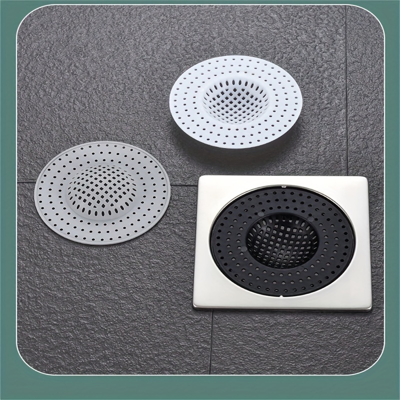 1/3pcs Household Kitchen Sink Bathroom Floor Drain Filter Mesh, Sewer Filter, Toilet Anti-Clog Anti-Insect Cover, Kitchen Water Filter Mesh