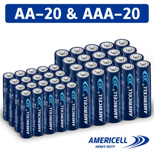40pcs aa and aaa batteries 1 5 battery suitable for keyboards clocks remote controls toys flashlights razors alarm clocks disposable battery non rechargeable