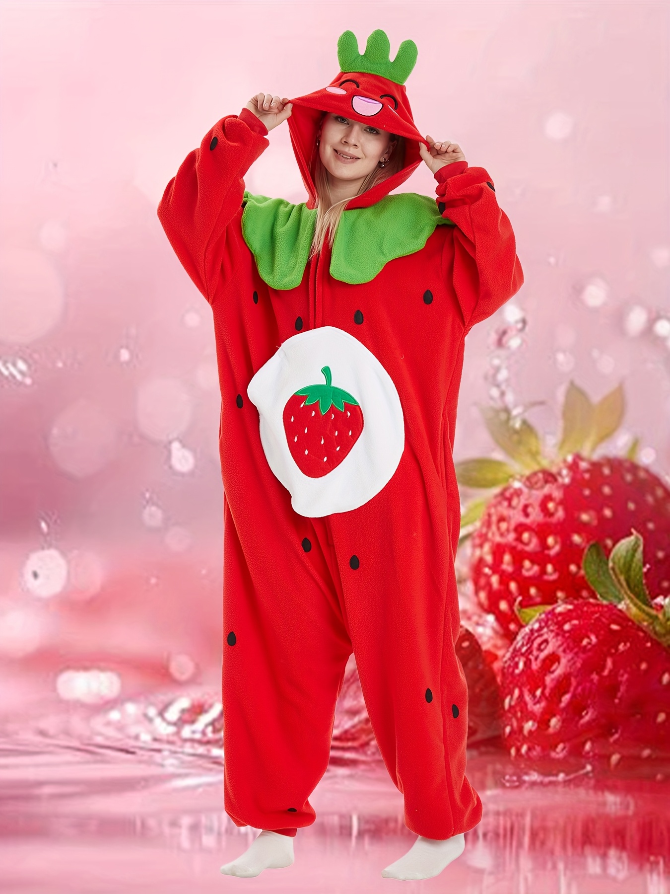Mameluco Con Capucha Para Niños Y Niñas - Unisex, Terciopelo Suave, Ideal Invierno Y Halloween