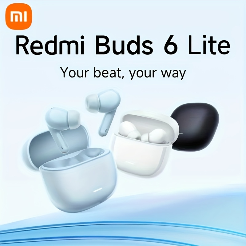 

Xiaomi Buds 6 , 7h/38h Long Battery , 2 Mic Ai And 6m/s , 40db Cancellation, For