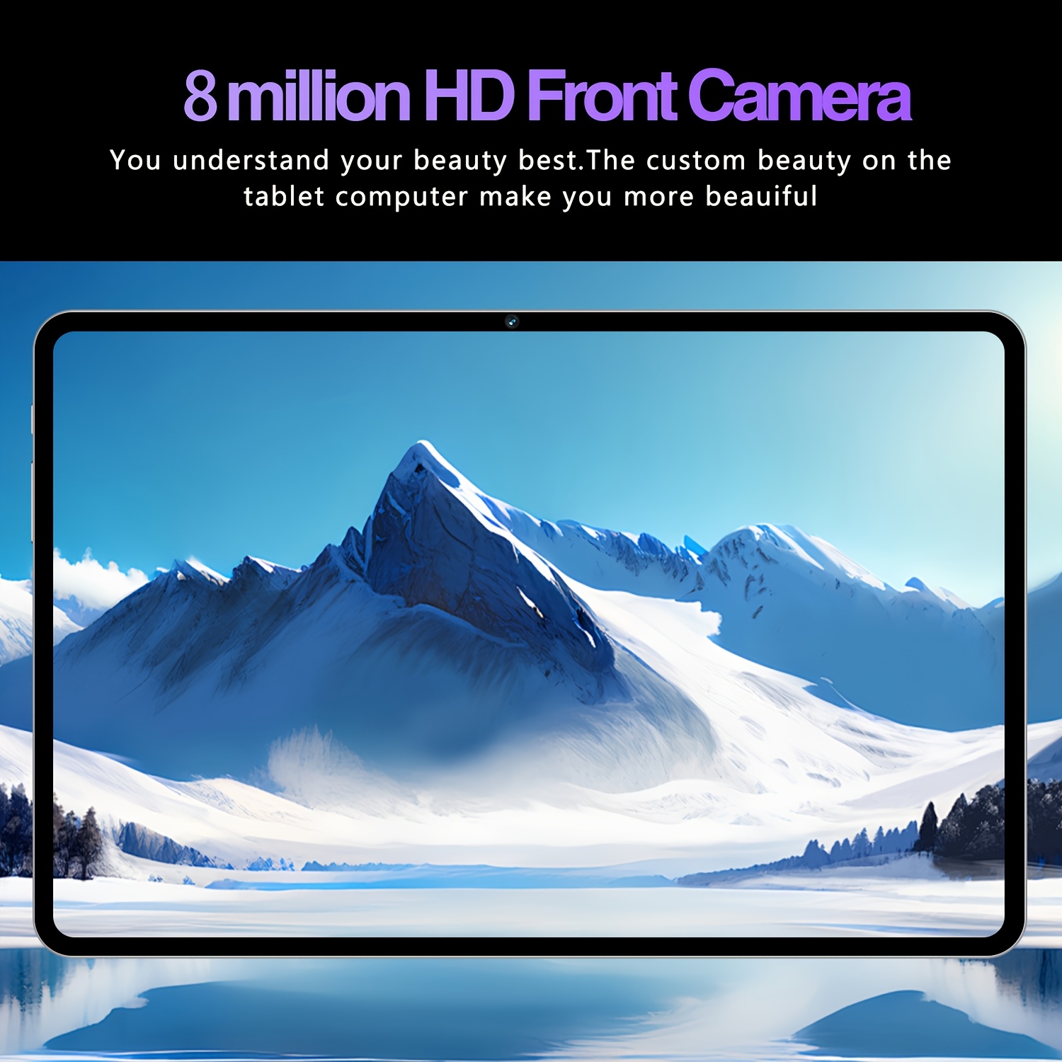 NANNEE-10.1 Inch Global New Tablet Pad6Max, with 8GB RAM And 128GB ROM, Supports Wifi 5, Has Built-In GPS, 8MP + 16MP Cameras, Runs Android 15, Suitable for Entertainment And Office Use, Tablet, Pad, Tablet, Pad