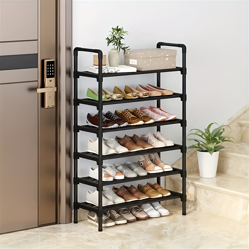 tier shoe metal shoe rack amazon
