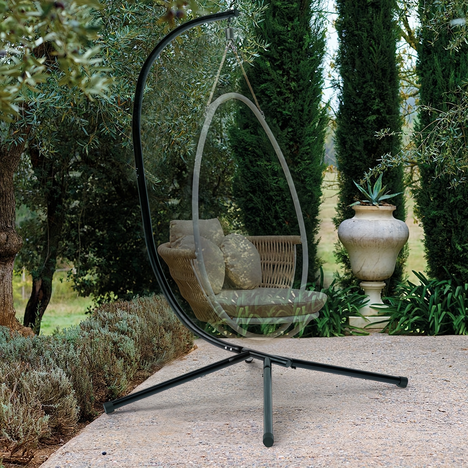 Outdoor Hanging Swing Chair Stand Only Hammock Stand Hammock Chair