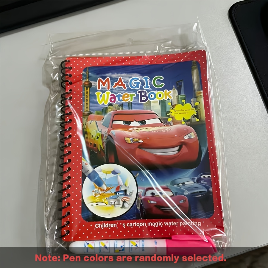 E-shop 2D Flach, 2D Flach, Poster und Drucke Disney Cartoon Cars Aquarellmalerei Mouse Graffiti Druck Aquarell Zauberbuch Geeignet für Geschenke