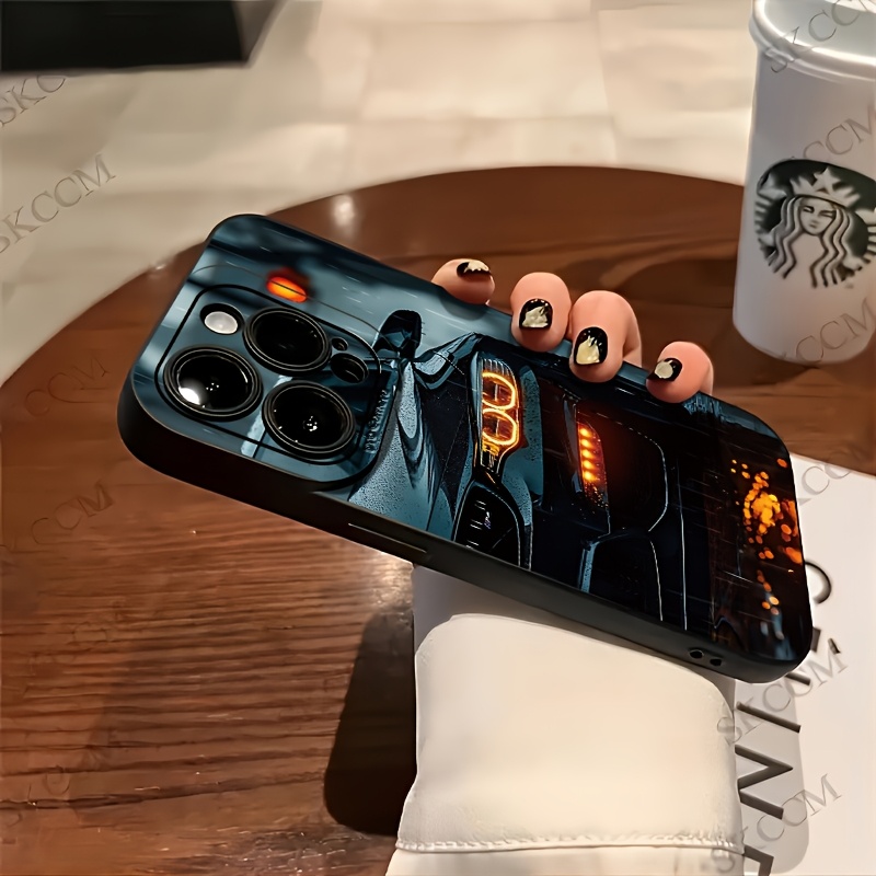 Un nuevo estuche de teléfono deportivo con tema de lluvia es un gran vendedor - Compatible con para for iphone 16E/7/8/Xr/Xs/X/11/12/13/14/15/16Pro Max/Plus, ofrece protección completa contra caídas y golpes / Estuche de teléfono impreso / Estuche de teléfono UV / Nuevo modelo de estuche de teléfono, perfecto como regalo para novios o