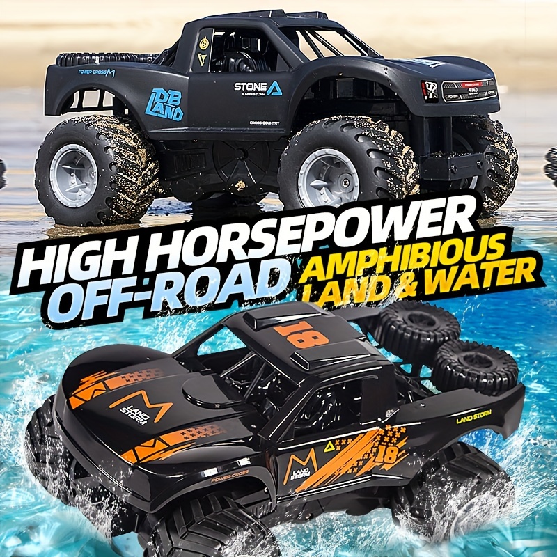 

High Horsepower Remote-controlled Off-road Vehicle, Amphibious Four-wheel Drive Climbing Car, Toy Racing Toy Car, 6-12 Year Old Boy Outdoor Toy Birthday Gift