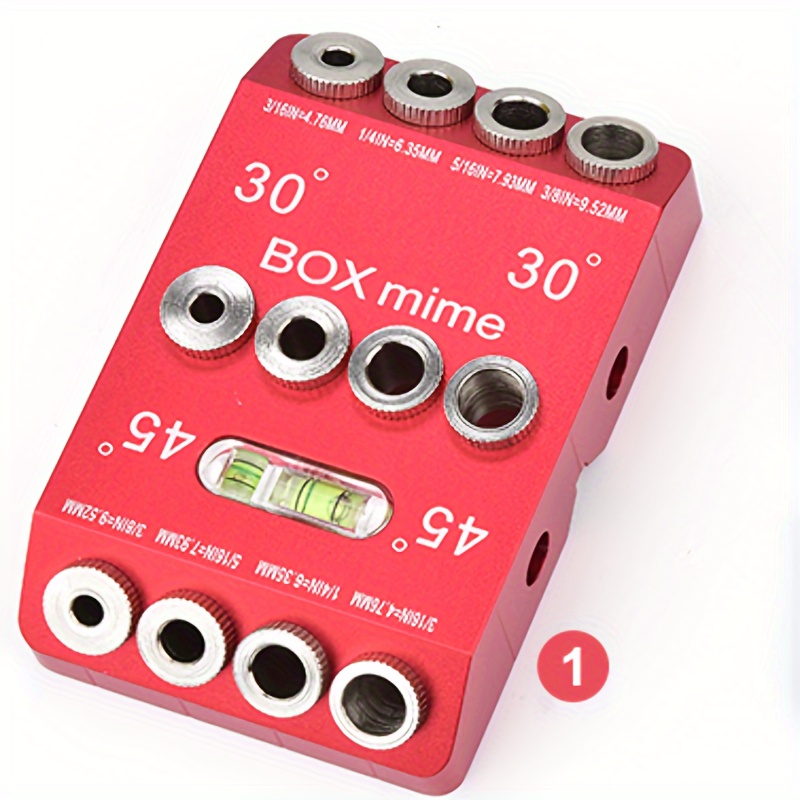 TEMU Tool 30°, 45°, 90° Aluminum Hole Puncher - Cordless, Home Improvement Essential