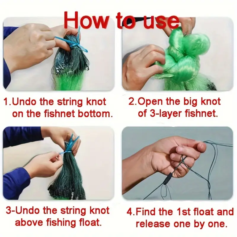 3 layer fish net weighted sinking net reservoir - Temu 3 layer fish net weighted sinking net reservoir - Temu