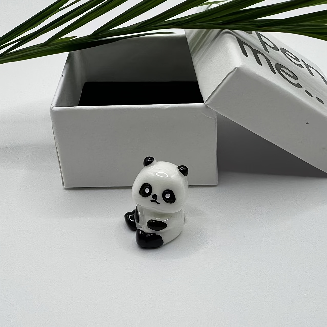 Image of A From Me To You I Love You Gift Box – Adorable Resin Keepsake With Message, Perfect For Family, & , Gift For | Whimsical Panda Design | Paper Craft Box