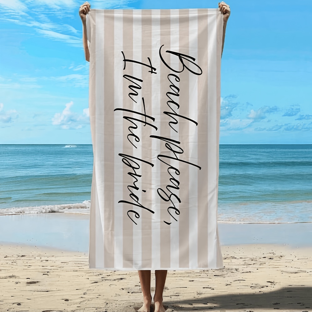 TEMU Telo Mare per , Regalo Sposa, Telo Mare per Festa di , Telo da Viaggio per Luna di Miele, Telo Mare per Festa Nuziale, Spiaggia " ", Regalo per