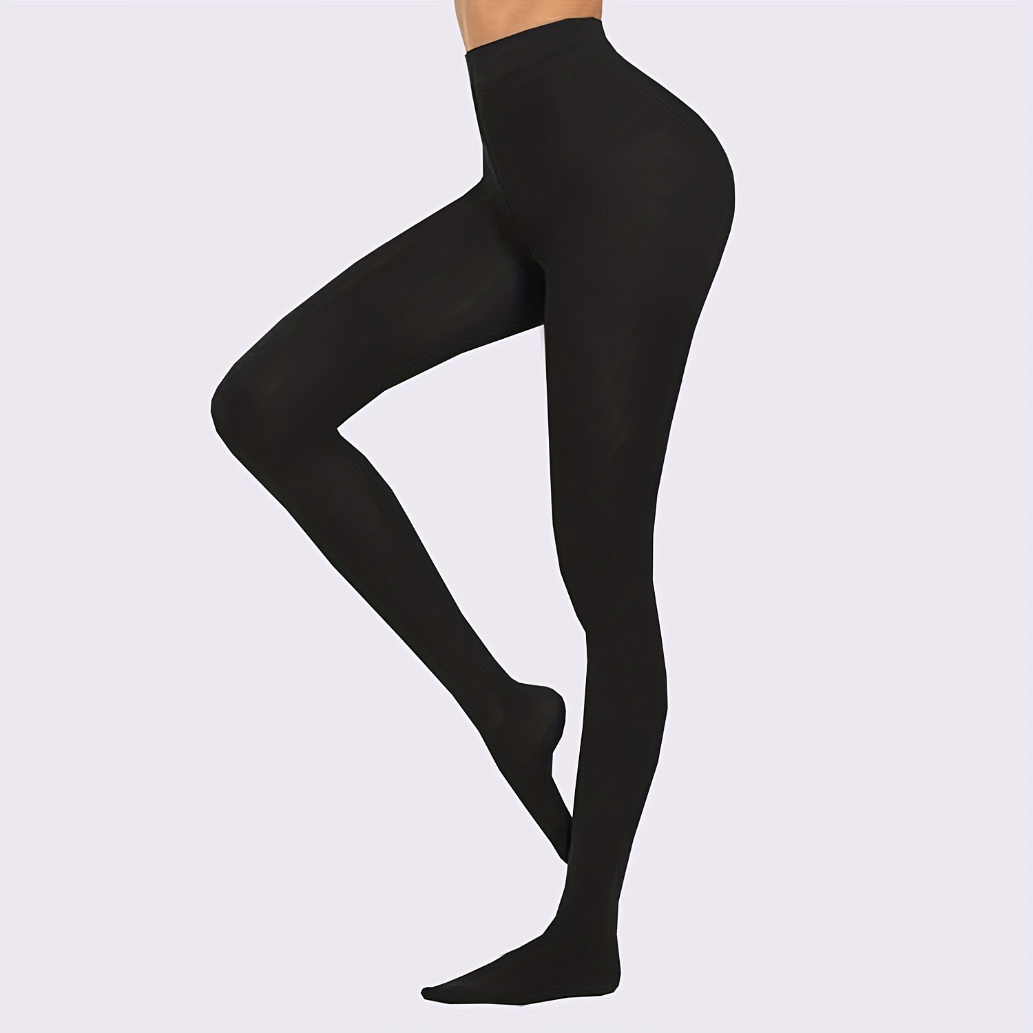 Image of 1pc Compression Tights For Women, 20-30mmhg Toe Coverage Compression Stockings, Suitable For Prolonged Standing, Tightness, For Daily Casual And Sports Use