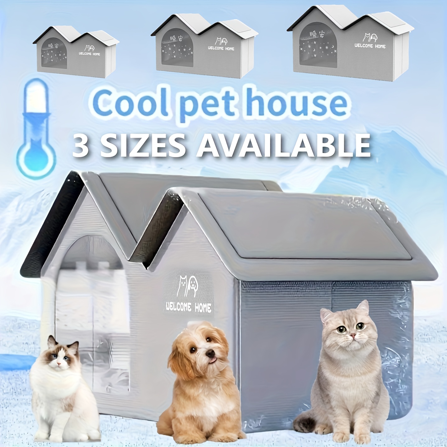 Cooling Mat Cooling Tent For Dogs Dog House Cat Cooling House