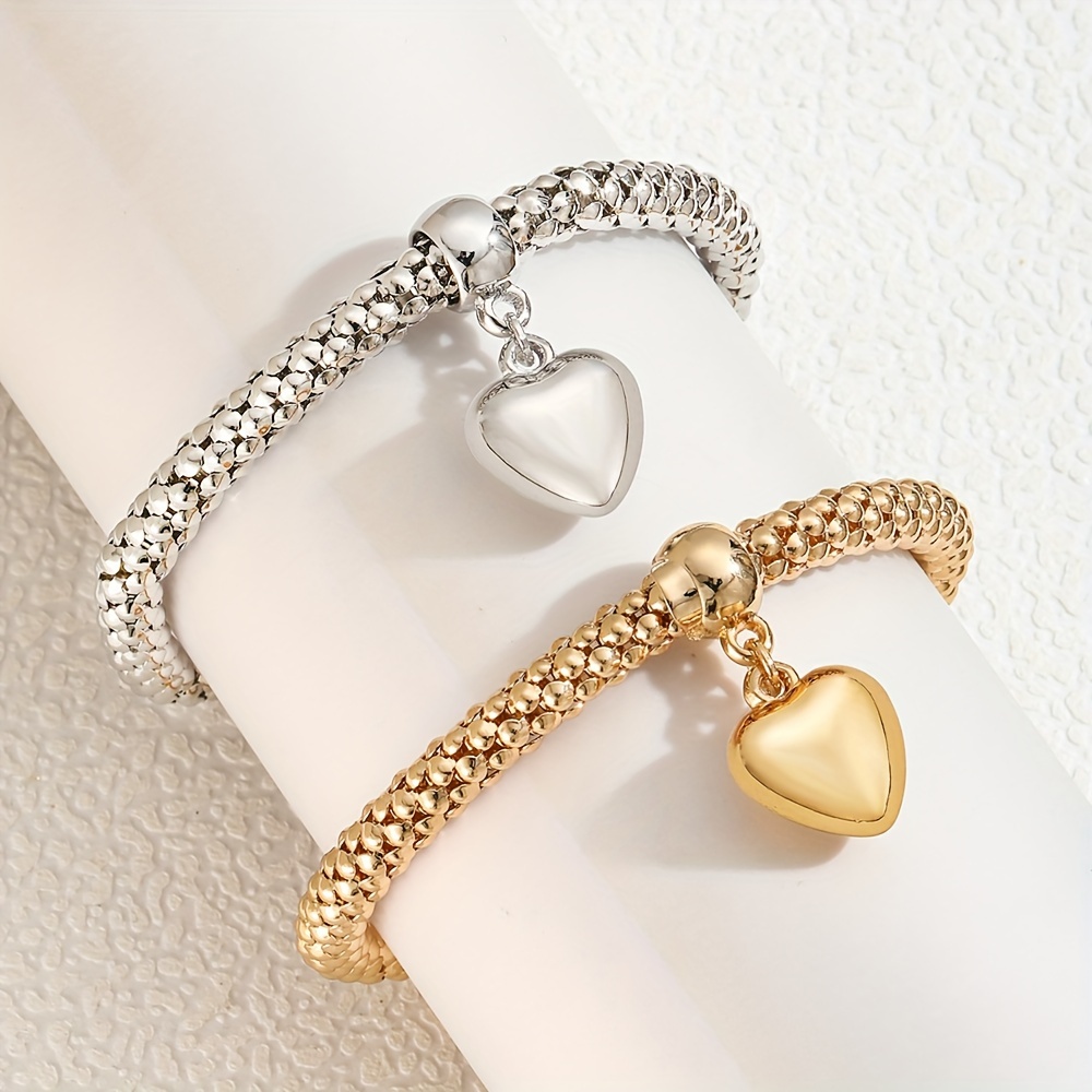 Bijoux Bracelet Pendentif Coeur Bracelet Big Coeur Bracelets à