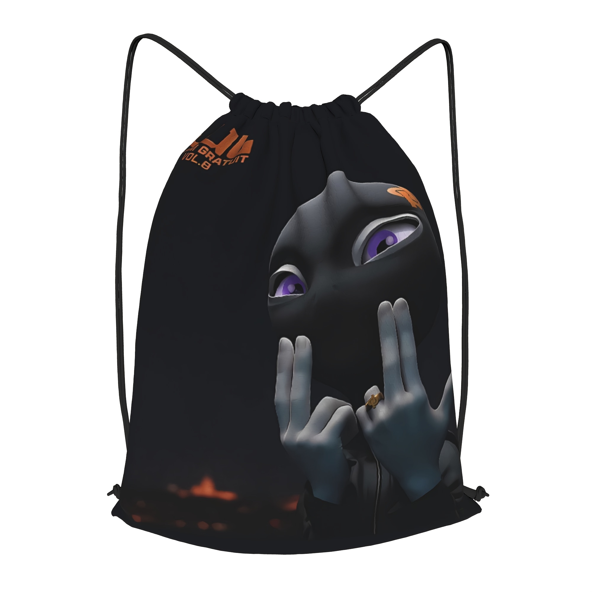 TEMU Sac à cordon de serrage JUL Everyday à impression -, adapté à tout moment et en tout , parfait pour les décontractées, imprévues ou le rangement