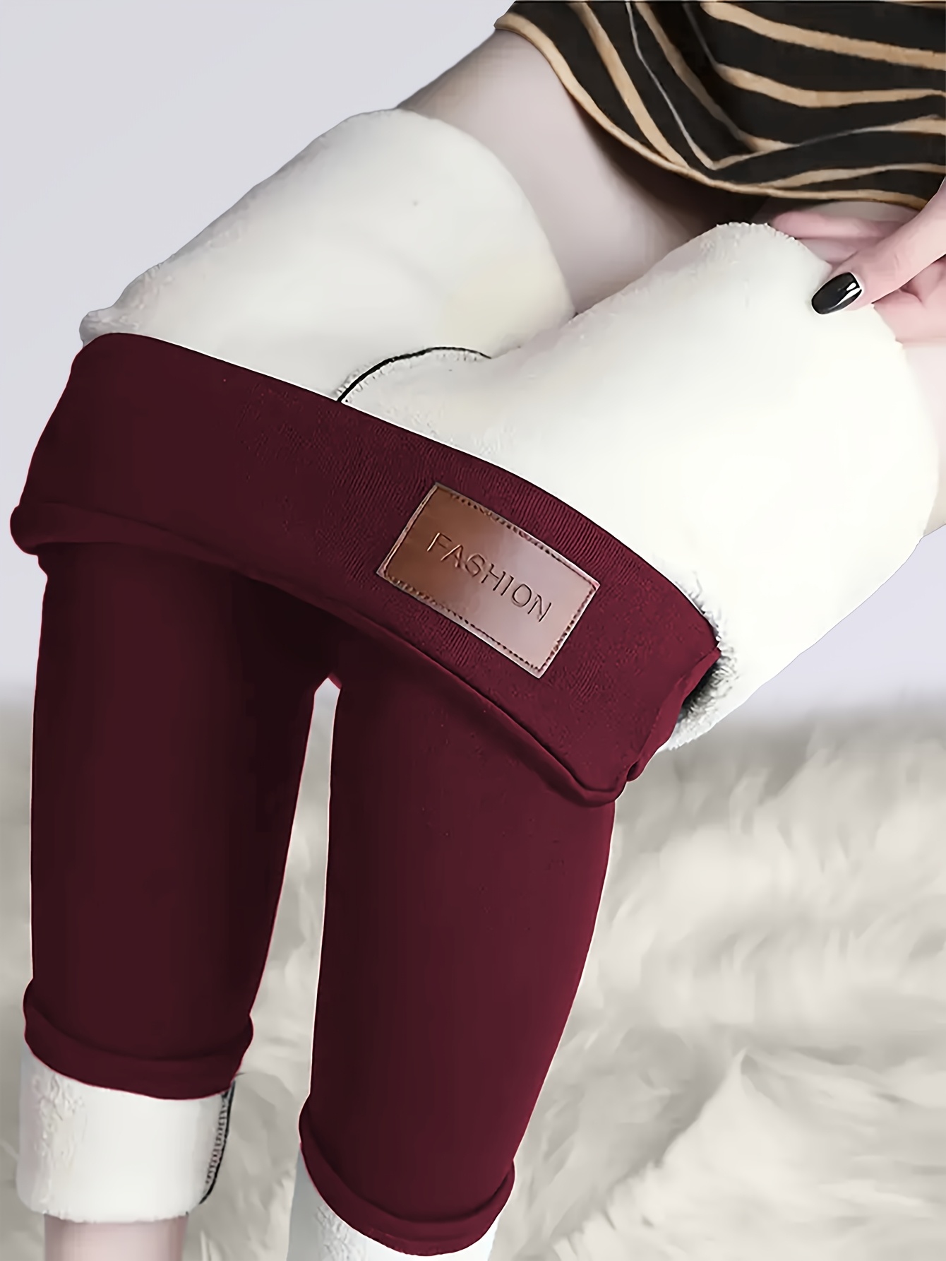 Pantalon Termico Mujer Zsangbee Jeans Con Forro Polar Para Mujer