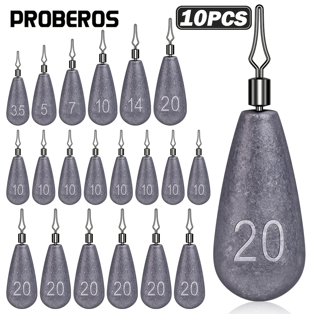 drop shot weights sold on Temu United States