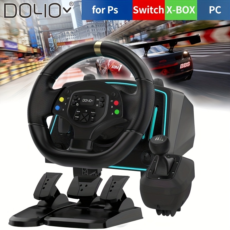 Qiilu Racing Game Wheel Usb Game Steering Wheel Abs Game Steering Wheel 180° Rotation 7 In 1 Vibration Usb Racing Game Wheel With Pedal For Ps4 Pc Buy Standard Quality China Wholesale Racing Wheel For Ps3 Ps2 Usb