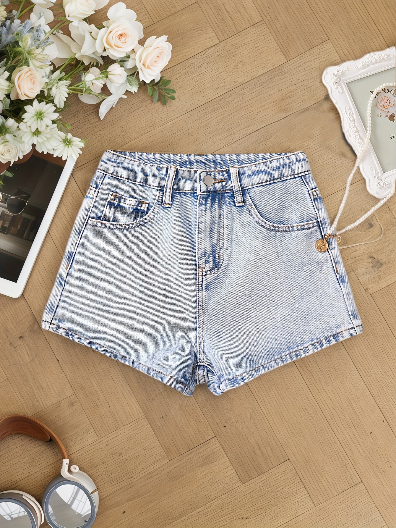 Denim Shorts Pantalon Corto Adolescentes HEY+JEANS Jeans Para