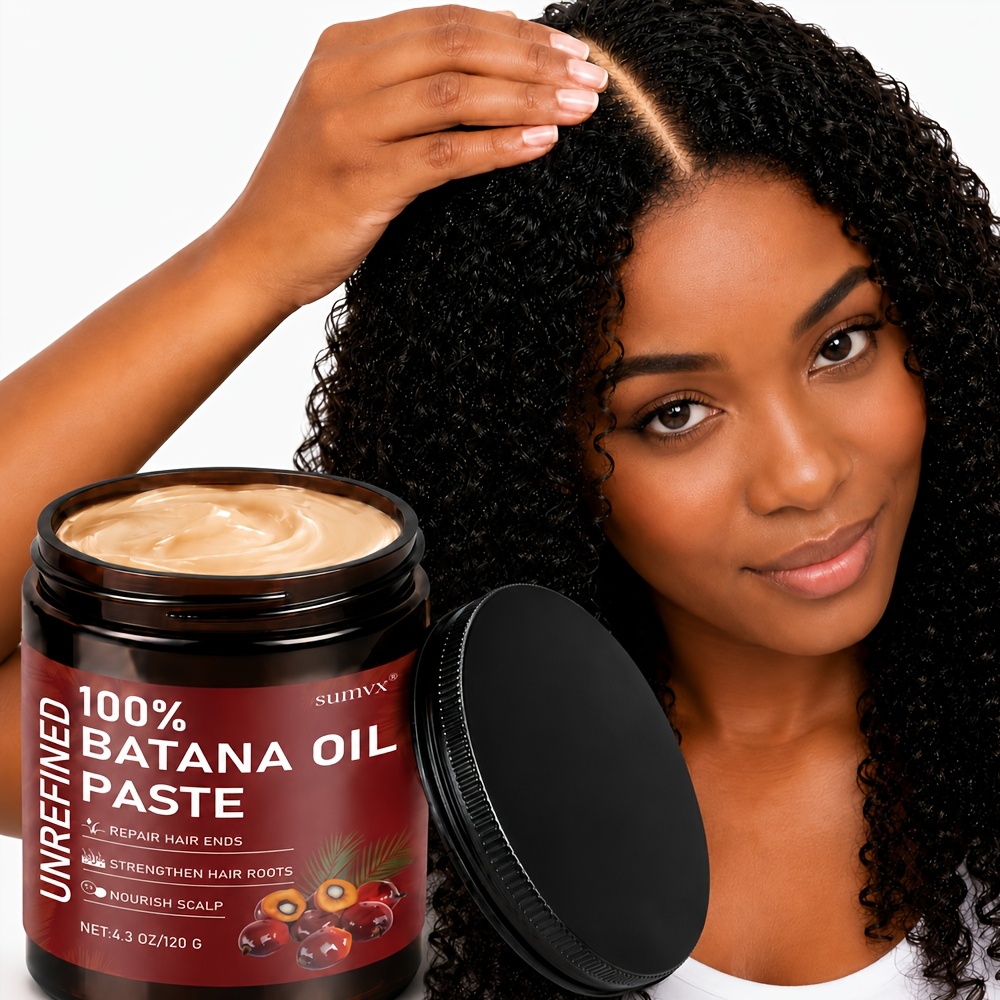 100% Battana Hair Oil for Strengthening & Moisturizing