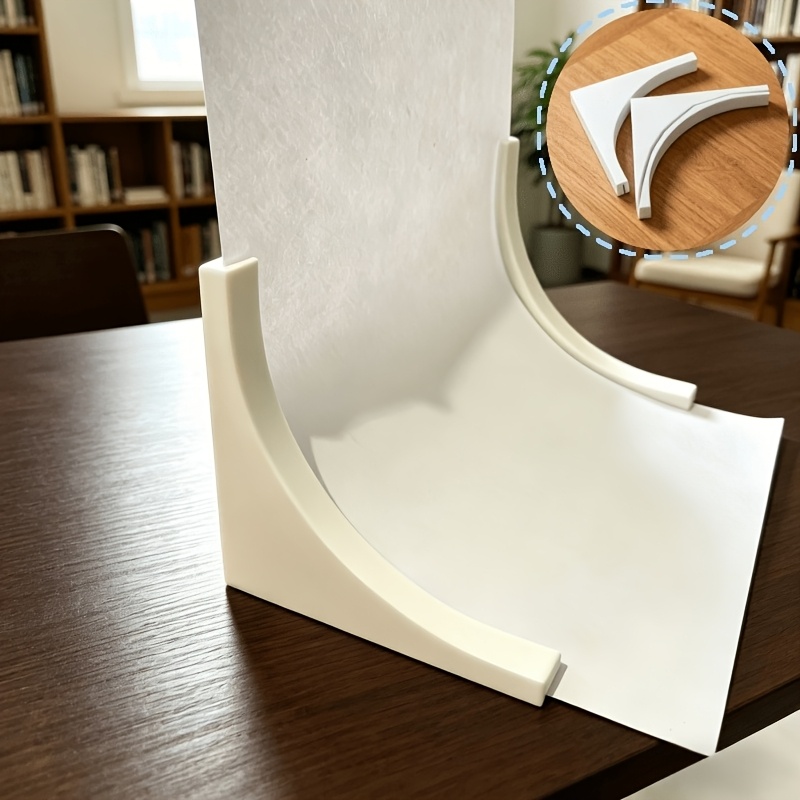 TEMU Lot de supports de mini-fond de bureau de 6,5 cm de haut avec trombones pour toile de fond photo, adaptés à la photographie de produits et à