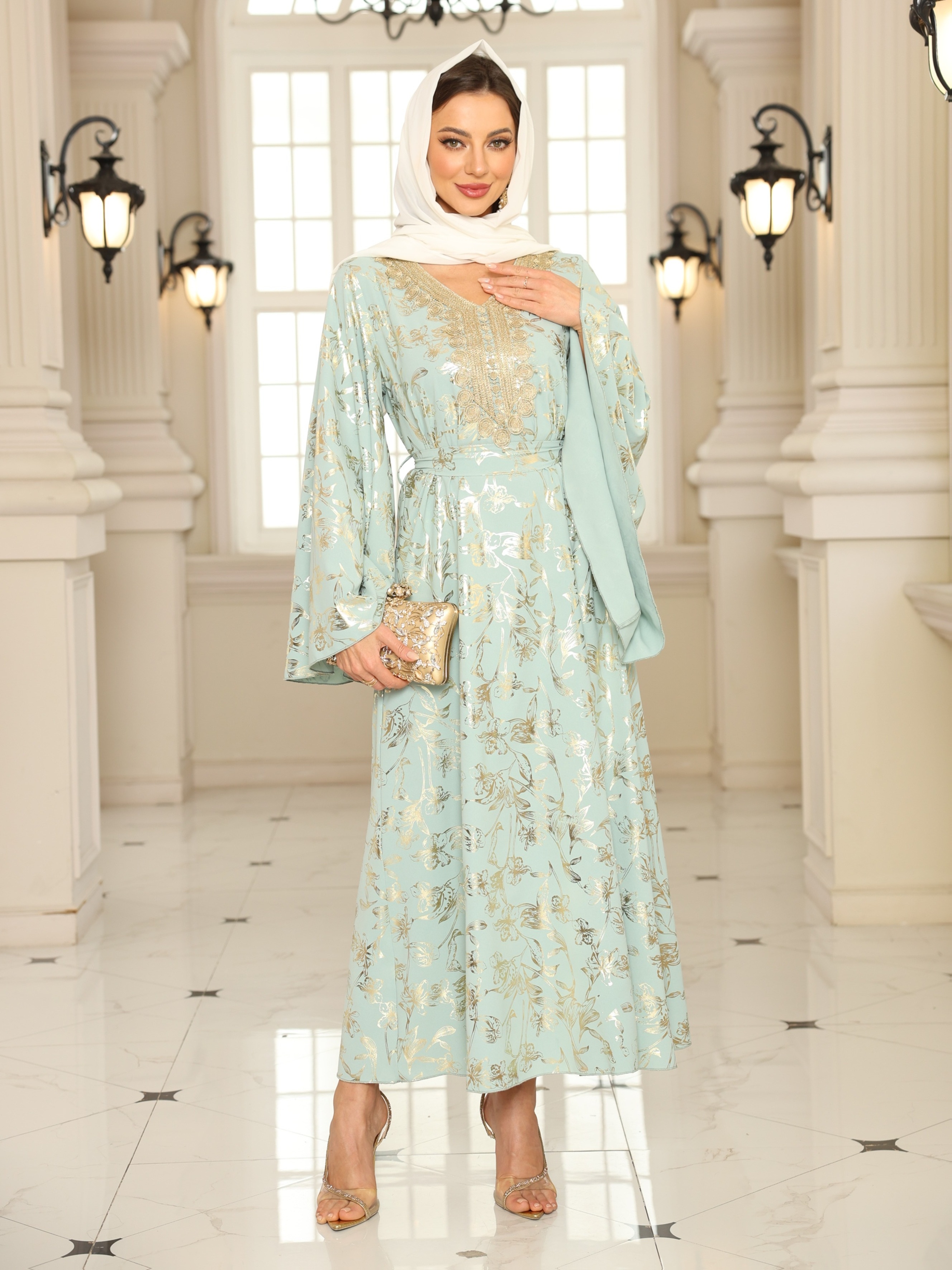 elegant dresses eid ramadan stylish gowns high quality - Temu Mexico