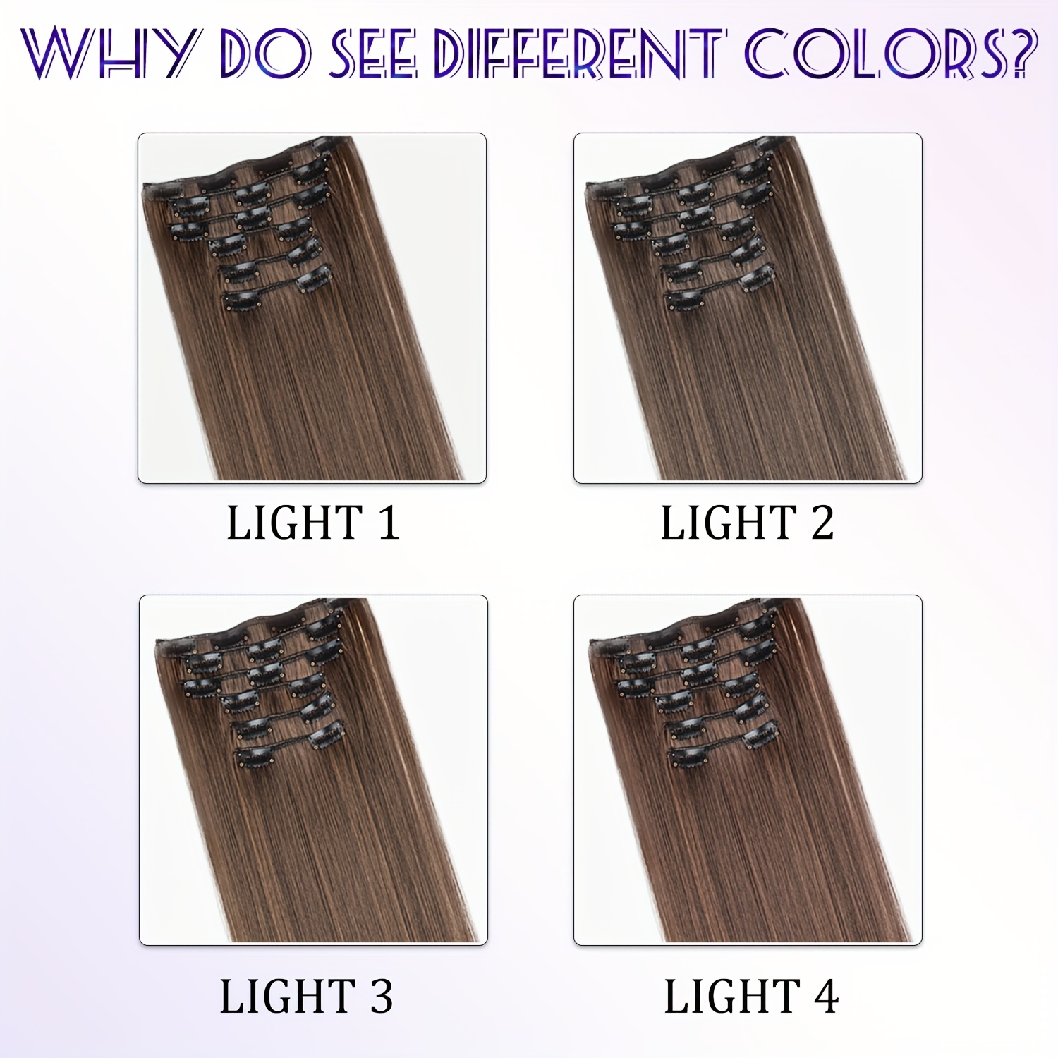 6pcs brown clip in hair extensions 24 long thickened straight hair with secure clip natural look for women easy to style adds volume dimension versatile for all hair types stylish   sleek hairpiece details 3