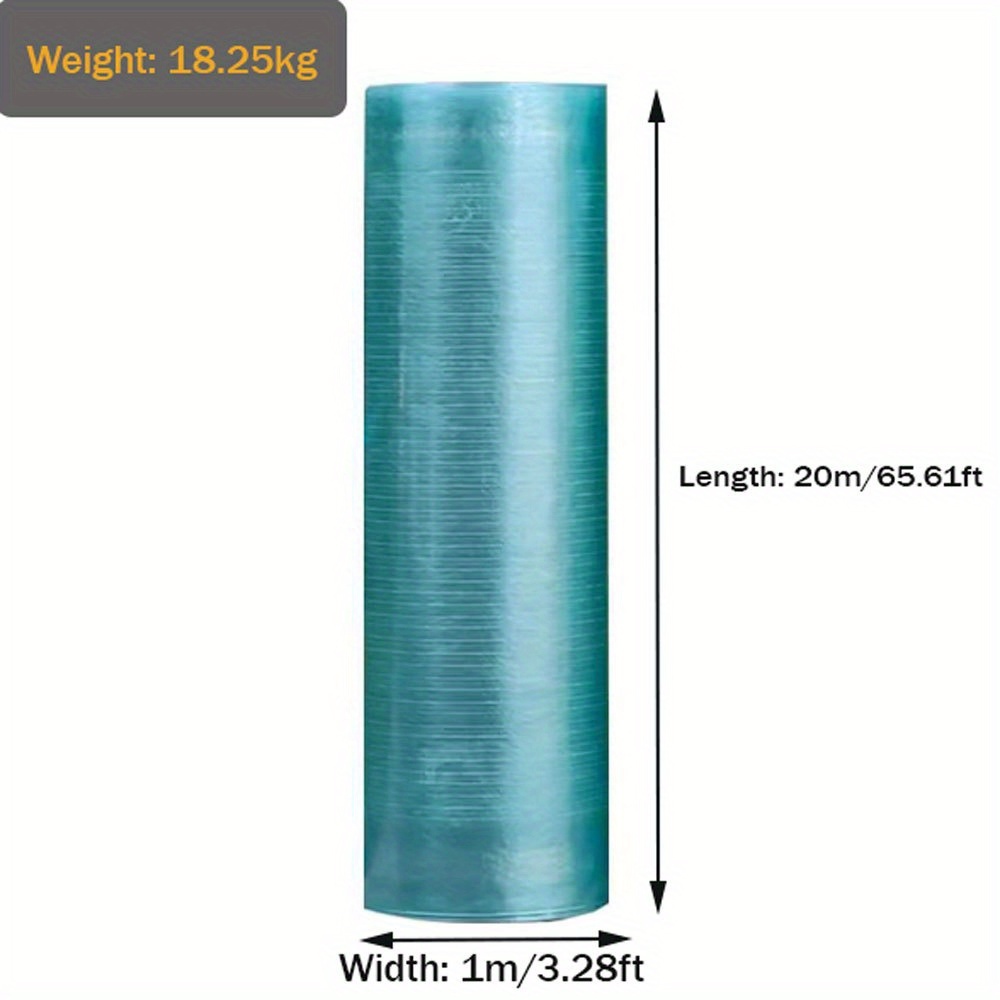 Image of Polycarbonate Transparent Greenhouse Roof Panel, Uv-resistant, Impact-resistant, Shatterproof, Flexible Plastic Shed , Suitable For Carports, Shelters, And Garden Patio Covers, Thickness 0.9mm