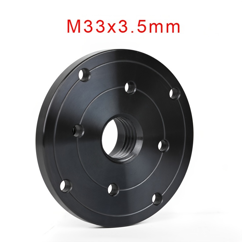 Image of 4" Wood Lathe Steel , For M33x3.5mm/ M18x2.5mm/ 1"x8tpi Spindle Thread Wood Lathe Turning Woodworking