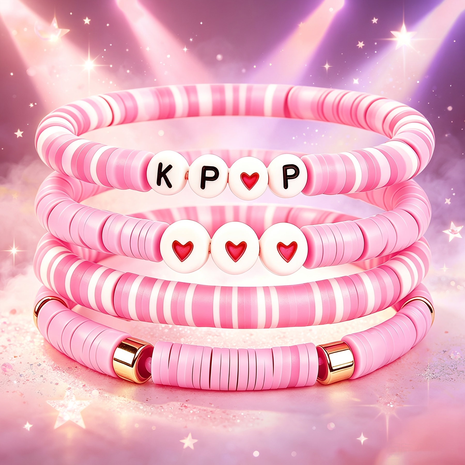 K-pop Friendship Bracelet Set, Ideal for Music Festivals