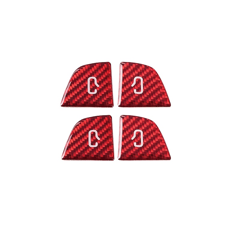 TEMU 4pcs Suitable For For 2025-now And Model 3 Highland 2024-now Car Interior Door For Switch Button Decorative Sticker Additions, Car Door
