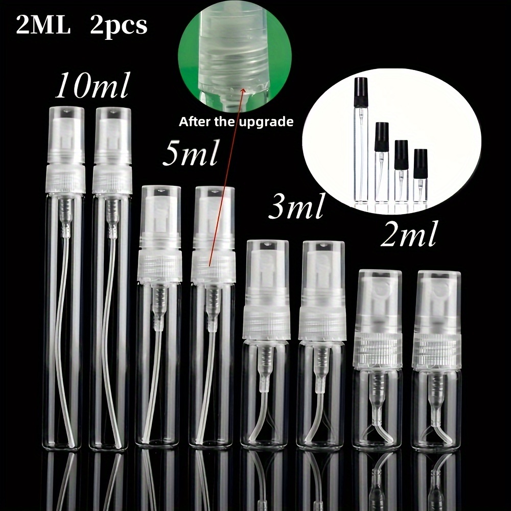 clear mini perfume glass bottle empty fine mist atomizer Temu United Kingdom
