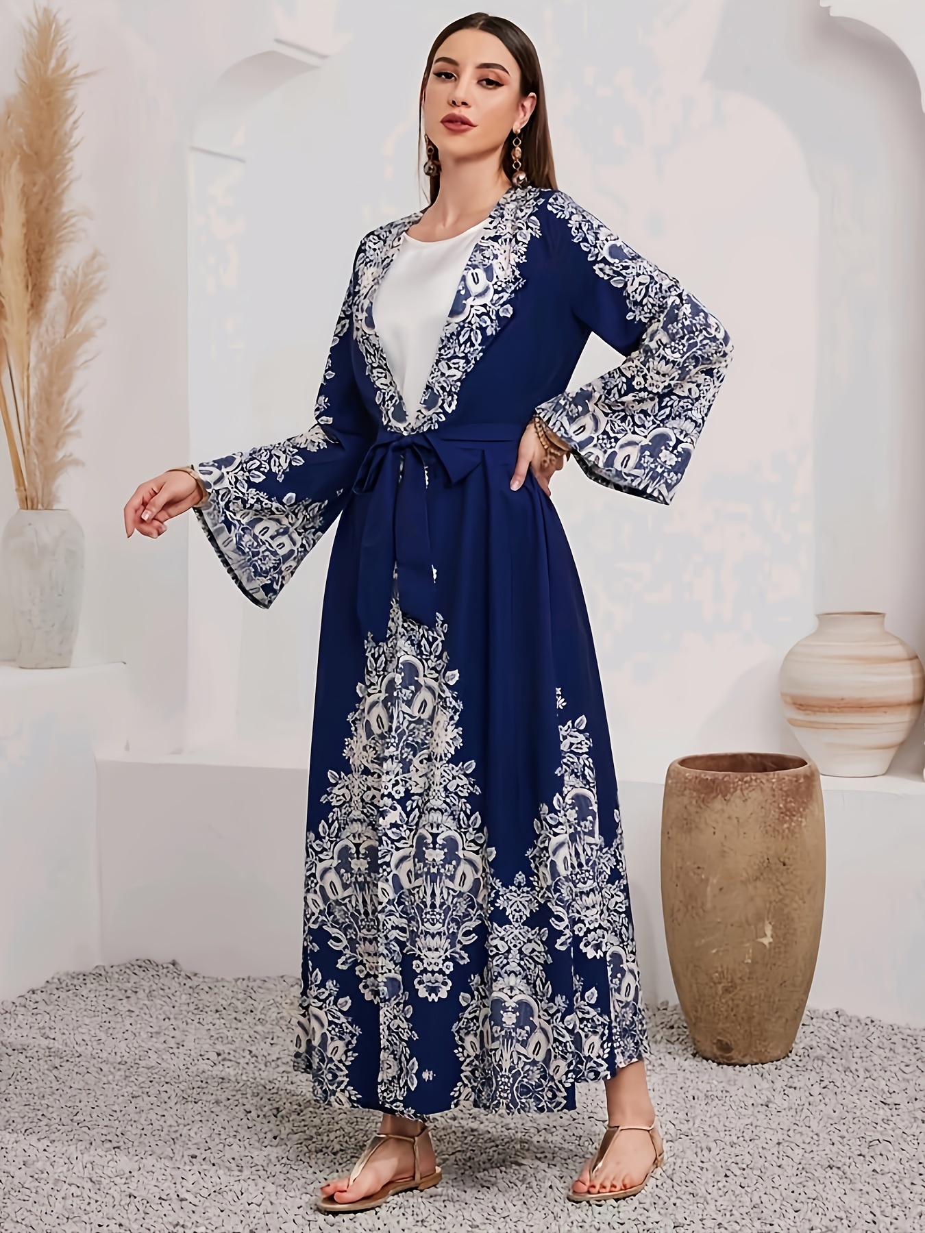 ramadan special elegant commuter full print - Temu United Arab Emirates