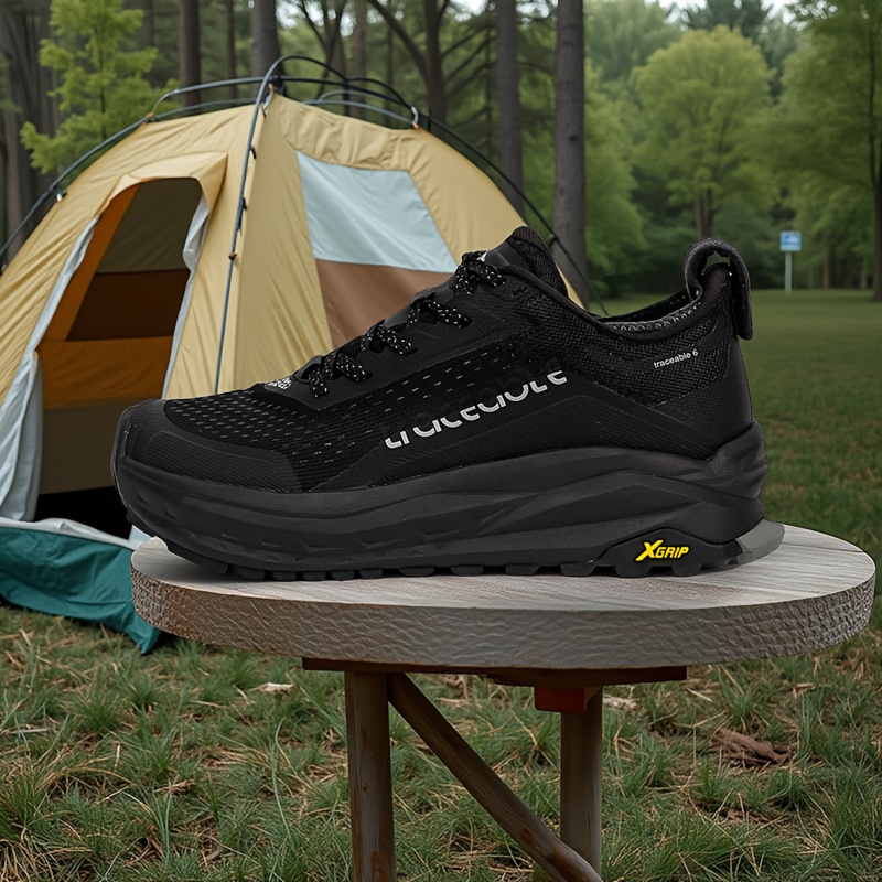 Sneakers, Men's Outdoor Shoes, Anti-Slip Comfortable Casual Shoes, Men's Outdoor Camping Sports Trail Running Shoes, Fashionable and Versatile Trendy Shoes
