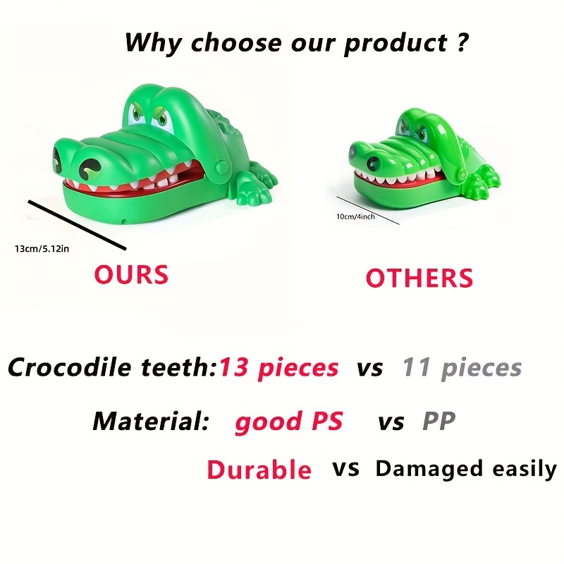 Petit Jeu De Crocodile Dents De Crocodile - Jeu Familial Amusant Pour Enfants