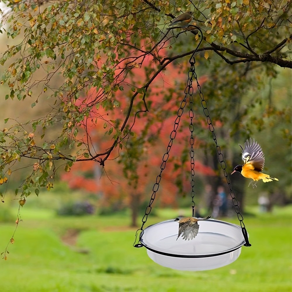 outdoor hanging bird feeder bird bath hanging bird food tray