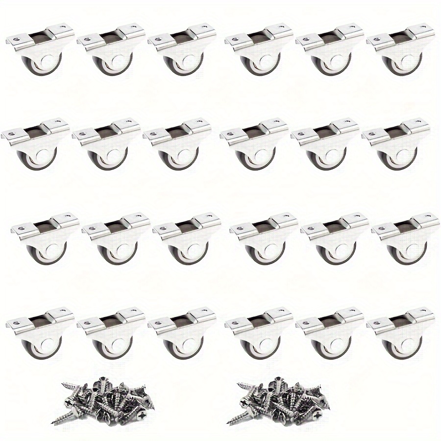 

24pcs -duty 1" Non-swivel Casters, For & Appliances - Includes Installation