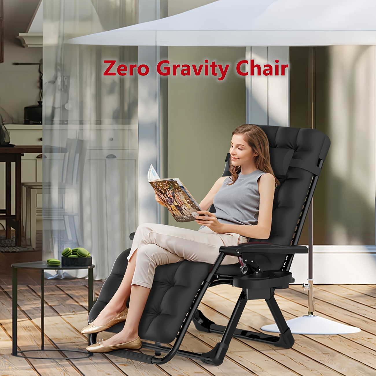 Cup Holder Zero Gravity Chair Home Depot Canada INSTYLE OUTDOOR