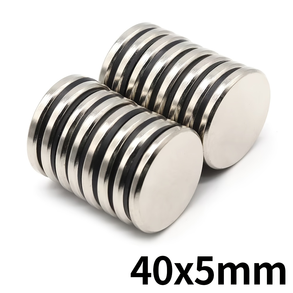 

3/6pcs 40x5mm Neodymium Disks, Neodymium Magnet Discs, Magnets, Industrial Neodymium Disks