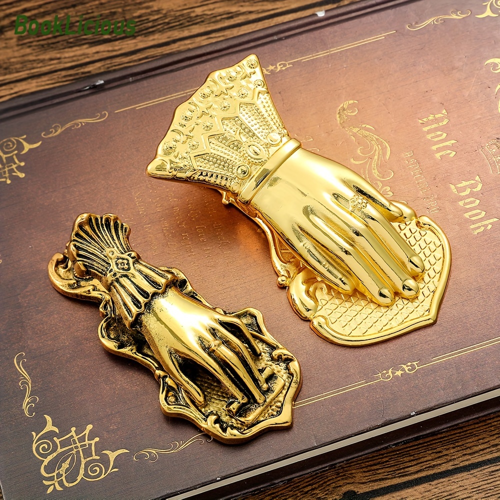 1pc stainless steel bookmark   womans hand vintage hand shaped bookmark clip for girls sister friends metal plated hand sleeve swing clip for men   to do hand accounting